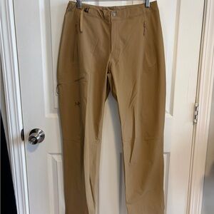 Arc'teryx Women's Tan Straight Leg Pants